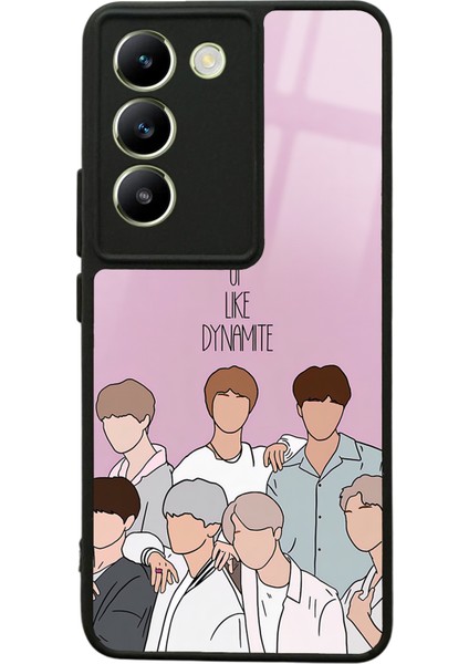 Vivo V30 Lite Bts K-Pop Tasarımlı Glossy Telefon Kılıfı