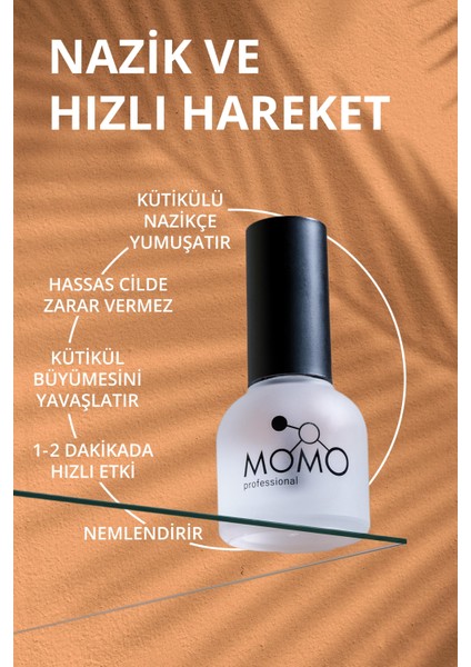 Momo Professional Tırnak Eti Temizleyici (Cuticle Remover)