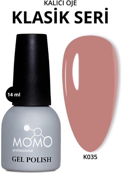 Kalıcı Oje K035 Koyu Pudra 14ML