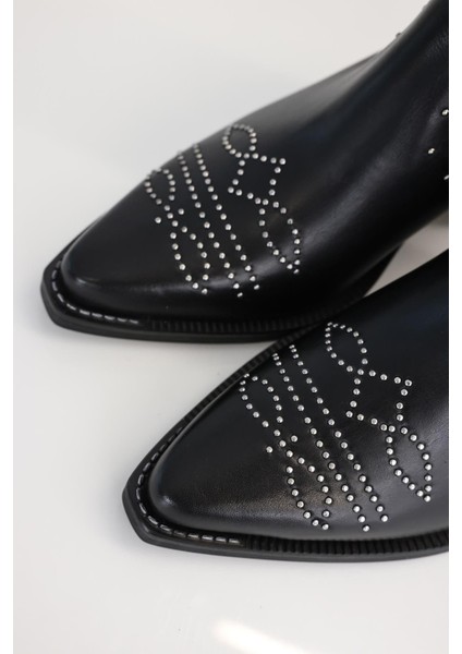 Siyah Troklu Western 124409 fiyatları