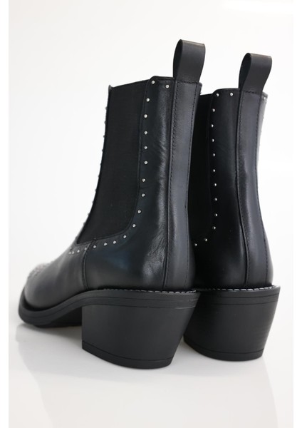 Siyah Troklu Western 124409 modelleri