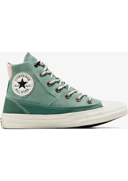 Chuck Taylor All Star Patchwork Kadın Yeşil Sneaker