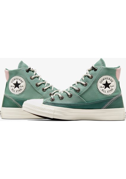 Chuck Taylor All Star Patchwork Kadın Yeşil Sneaker fırsatları