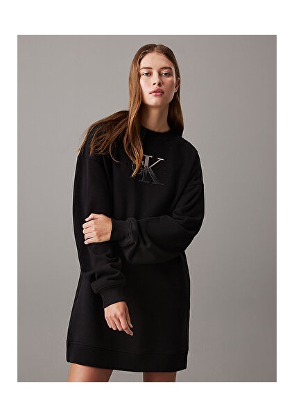 Embroıdered Monologo Crew Dress fırsatları