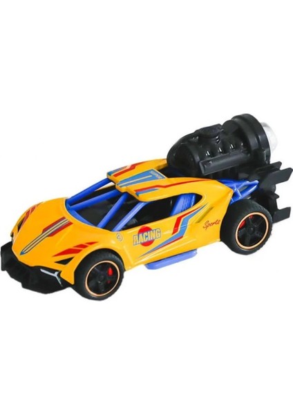 Çek Bırak Işıklı Duman Atan Araba Metal Diecast Racing Oyuncak Araba