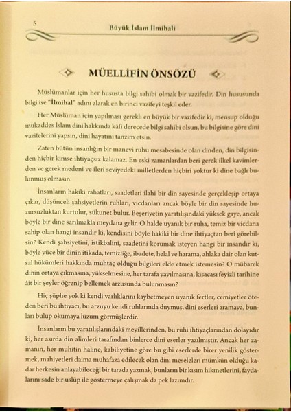 Büyük İslam İlmihali modelleri