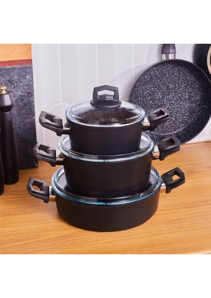 Biogranit Power New 8 Parça Tencere Seti fırsatları