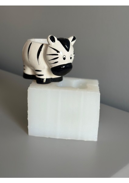 Zebra Figür Silikon Kalıp
