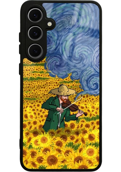 Samsung S24 Fe Kemancı Tasarımlı Glossy Telefon Kılıfı