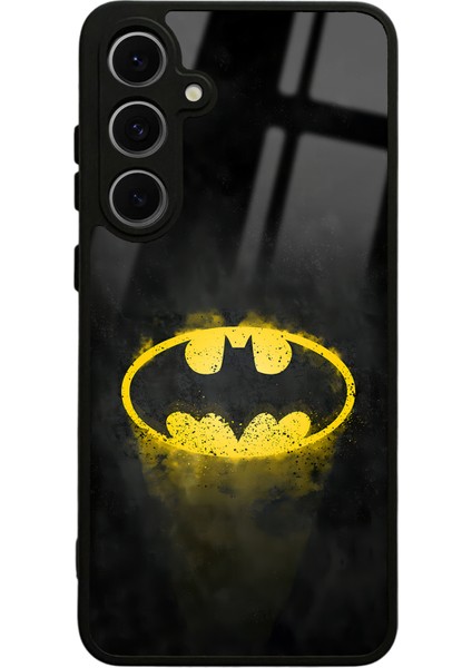 Samsung S24 Fe Yellow Batman Tasarımlı Glossy Telefon Kılıfı