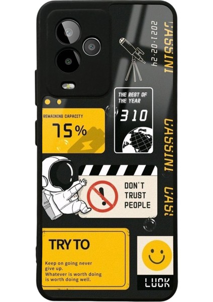Gm 24 Pro Try To Tasarımlı Glossy Telefon Kılıfı