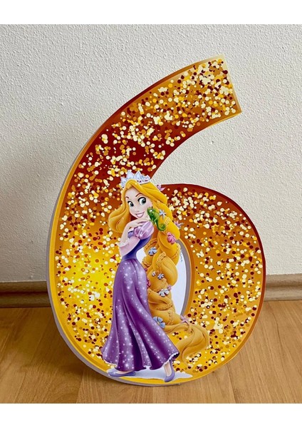Rapunzel “6” Masaönü Ayaklı Pano