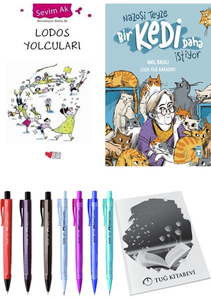Nazoşi Teyze Bir Kedi Daha İstiyor ve Lodos Yolcuları 2'li Set - Kalem