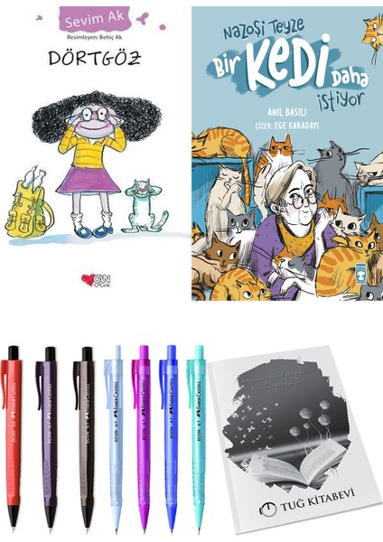 Nazoşi Teyze Bir Kedi Daha Istiyor ve Dörtgöz 2li Set