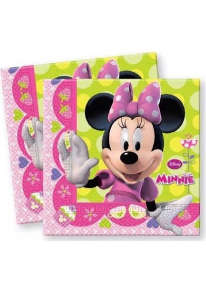 Minnie Mouse Peçete 20 Adet 33X33 cm
