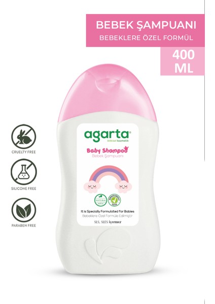 Doğal Kız Bebek Şampuanı 400 ml