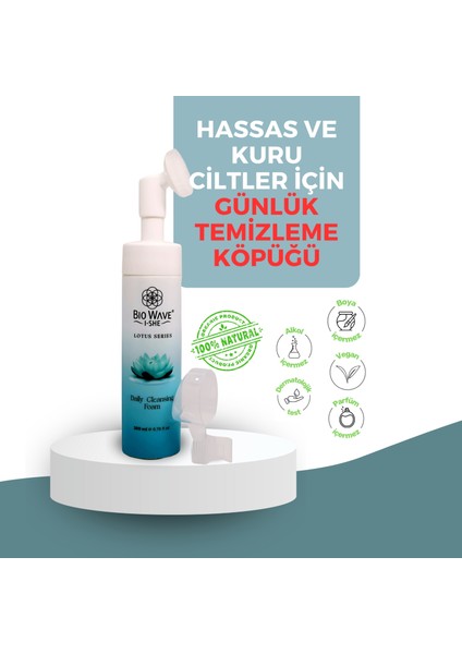 Daily Cleansing Foam Hassas ve Kuru Ciltler İçin Yüz Temizleme Köpüğü 200 ml