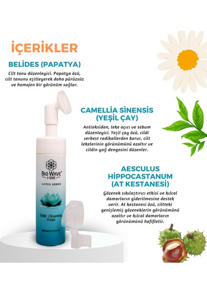 Daily Cleansing Foam Hassas ve Kuru Ciltler İçin Yüz Temizleme Köpüğü 200 ml