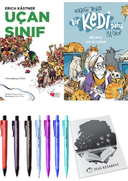 Nazoşi Teyze Bir Kedi Daha Istiyor ve Uçan Sınıf 2li Set