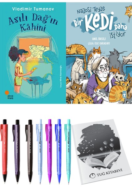 Nazoşi Teyze Bir Kedi Daha Istiyor ve Asılı Dağ'ın Kahini 2li Set
