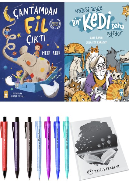 Nazoşi Teyze Bir Kedi Daha Istiyor ve Çantamdan Fil Çıktı 2li Set