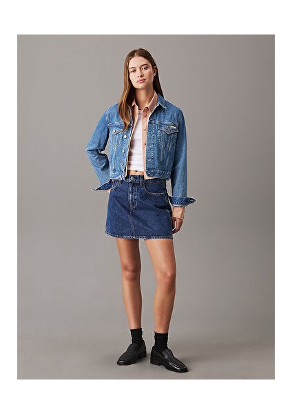 Cropped 90's Denım Jacket