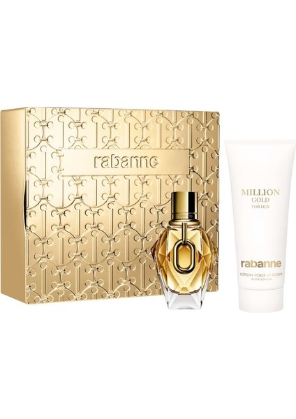 Million Gold For Her Edp 50 ml + Body Lotion 100 ml