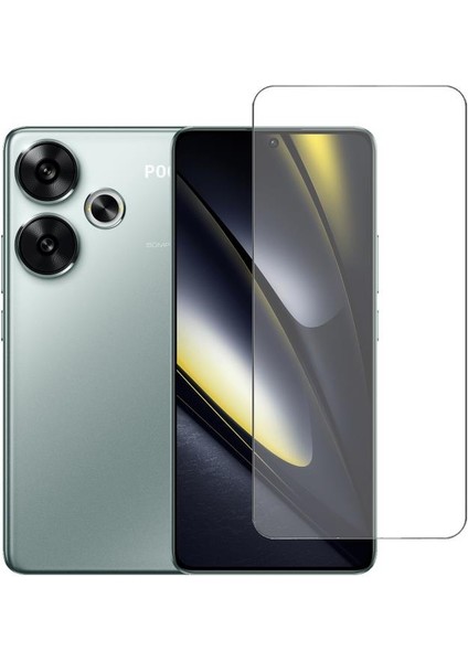 Xiaomi Poco F6 Ekran Koruyucu 3 Adet Temperli Kırılmaz Cam