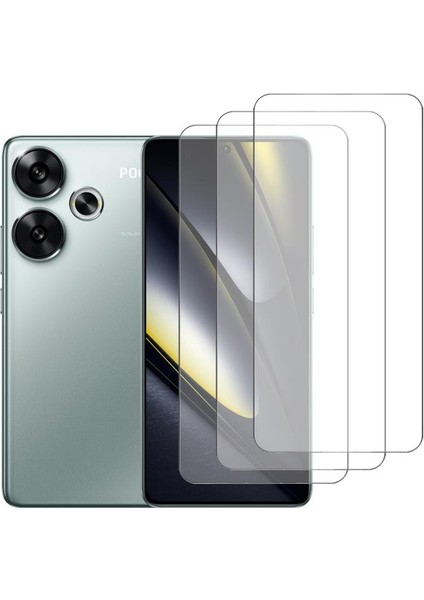 Xiaomi Poco F6 Ekran Koruyucu 3 Adet Temperli Kırılmaz Cam fiyatları