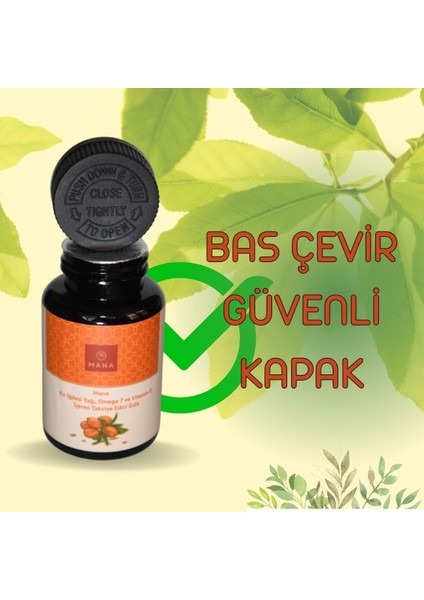 2 Adet Kır Iğdesi Omega 7 500 Mg 60 Kapsül