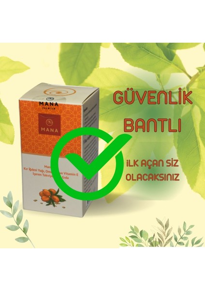 2 Adet Kır Iğdesi Omega 7 500 Mg 60 Kapsül