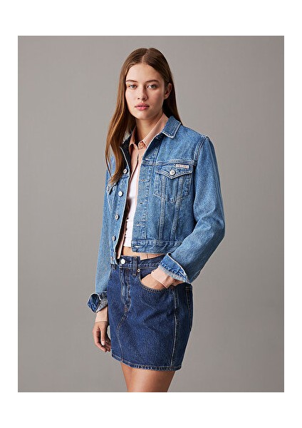 Cropped 90's Denım Jacket
