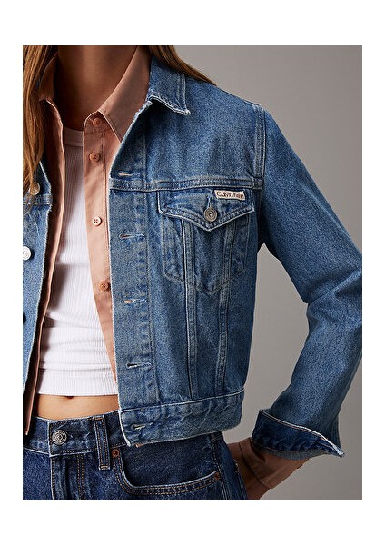 Cropped 90's Denım Jacket