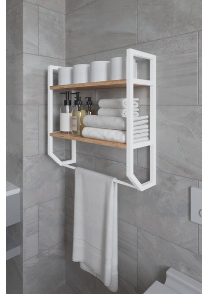 Aura Banyo Rafı , Çok Amaçlı Düzenleyici, Raf Ünitesi, 90 cm