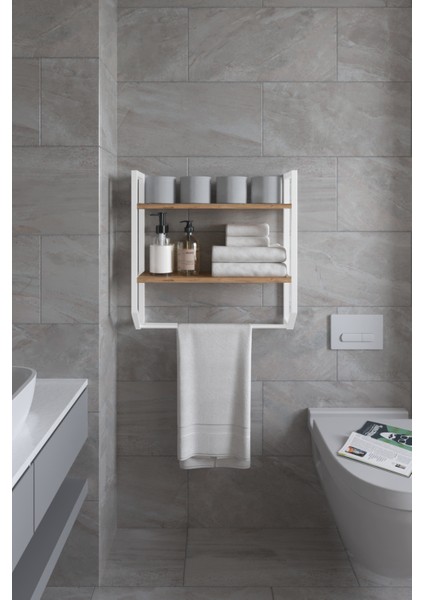 Aura Banyo Rafı , Çok Amaçlı Düzenleyici, Raf Ünitesi, 90 cm