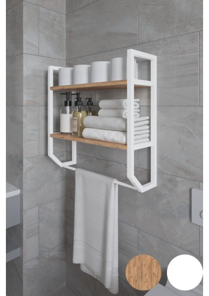 Aura Banyo Rafı , Çok Amaçlı Düzenleyici, Raf Ünitesi, 90 cm