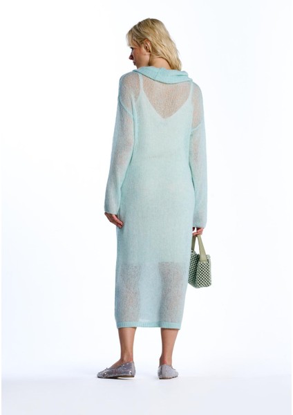 Mint Transparan Elbise indirimleri