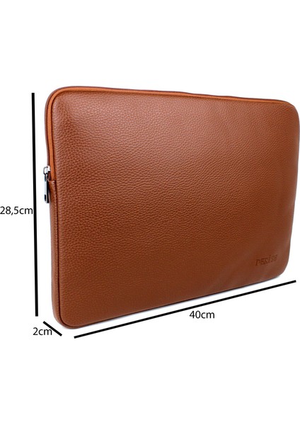 Unisex Taba Büyük Boy 15,6 Inc Uyumlu Laptop Notebook Çanta Kılıf fiyatları