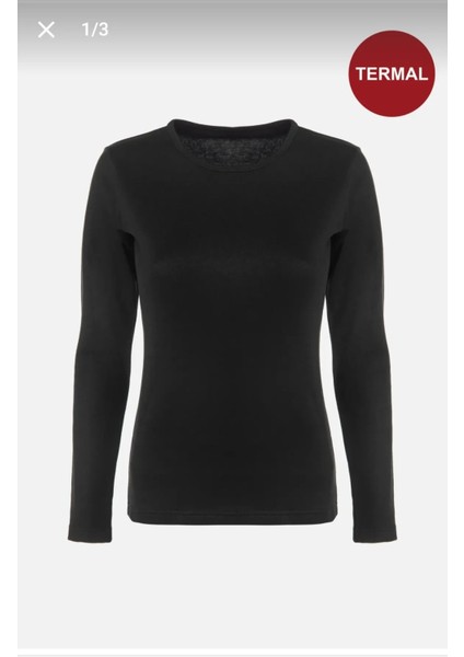 Termal Üst Içlik Kadın Geniş Yaka