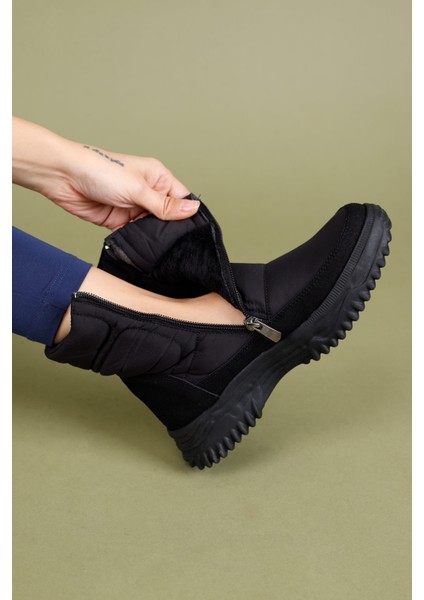 Hansa Kadın Fermuarlı Siyah Bot fırsatları