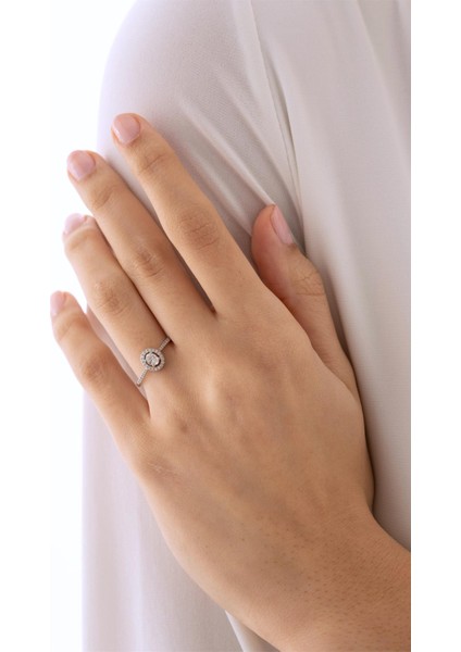 0,49 Karat Tasarım Pırlanta Yüzük indirimleri