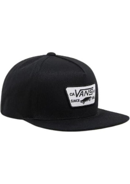 Mn Full Patch Snapback VN000QPU9RJ1 ERKEK True Black Şapka