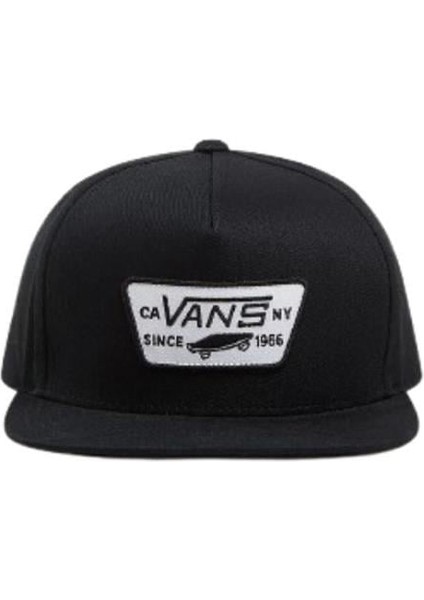 Mn Full Patch Snapback VN000QPU9RJ1 ERKEK True Black Şapka