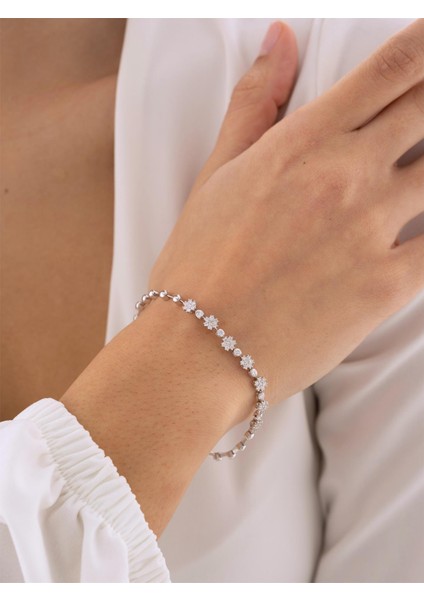 0,87 Karat Pırlanta Bileklik