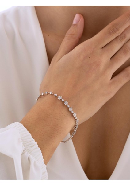 0,87 Karat Pırlanta Bileklik modelleri