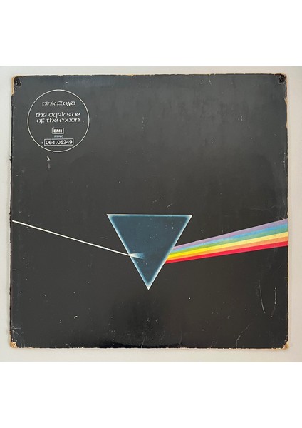 Pink Floyd The Dark Side Of The Moon Lp Plak (1977 Orjinal Türk Dönem Baskı)