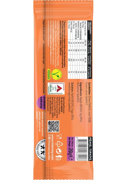 Tropik Lezzet Paketi – 10 Adet Tropik Ve Jelimey | Egzotik Tropik Sağlıklı Meyve Bar