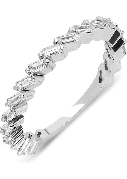 0,59 Karat Baget Pırlanta Yüzük fırsatları