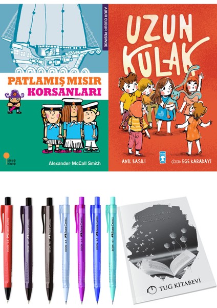 Uzun Kulak ve Patlamış Mısır Korsanları 2'li Set - Kalem