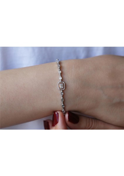 1,13 Karat Baget Pırlanta Bileklik